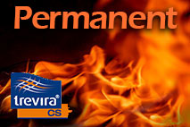 Permanent schwer entflammbar