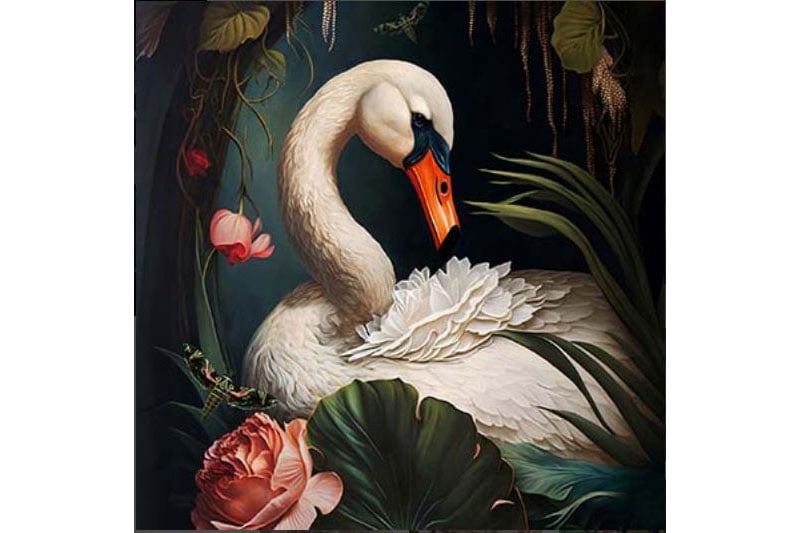 Premium-Samt - Panel - Swan Beauty 