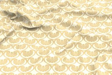 Frottee-Fleece - Barock Residence Klassik Creme/Beige