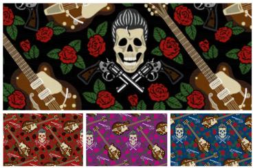 Universalstoff Rockabilly - Skull Rocker 