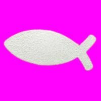 Stanzer S - Fischsymbol - ~ 1,6 cm -  - 