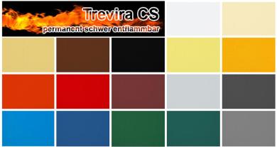 Trevira CS - 160 cm breit - permanent schwer entflammbar 