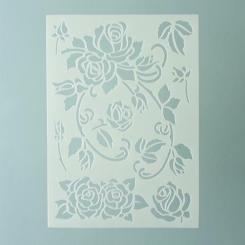 Stencils - Rosen / 7-teilig - DIN A 5 -  - 