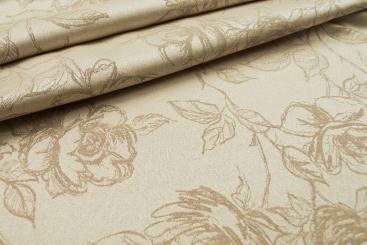 Jacquard Rosen - Creme/Beige 