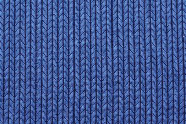 Albstoffe - Bio Jacquard-Jersey - Big Knit Jeansblau