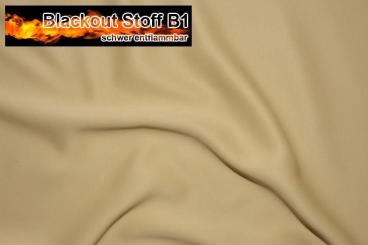 Blackout Stoff B1 - Beige 