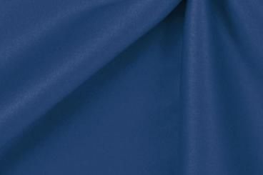 Baumwoll-Satin - Stretch - Uni Blau