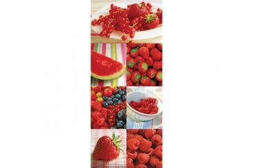 Deko-Banner - Rote Beeren 