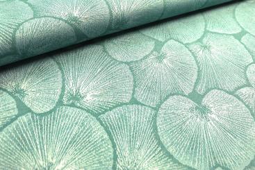 Outdoor-Jacquard - Seerosenblatt 