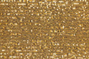 Stretch-Paillettenstoff - Gold 