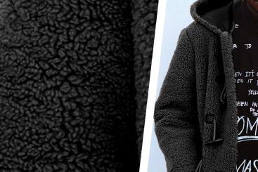 Sherpa Fleece - Schwarz 