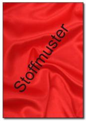 Stoffmuster: Satin Stoff - Rot 