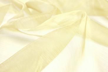 Voile feine Streifen - 150 cm - Champagner - 3,0 Meter Champagner