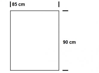 Fertig-Gardine - Blackout - a: 85 x b: 90 cm - Frühlingsgrün 