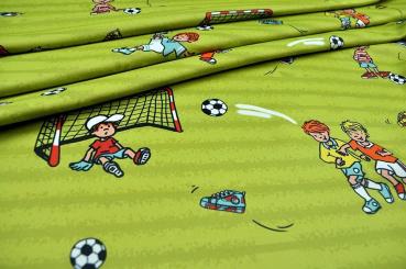 Blackout-Stoff - Fußball-Kids 