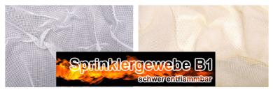 Sprinklergewebe B1 - 520 cm - Farbgruppe I 