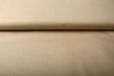 Baumwoll-Popeline - Stretch - Uni Beige