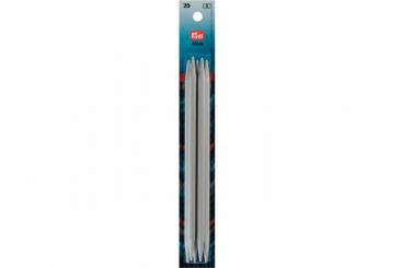 Strumpfstricknadeln Prym 20 cm - 7,0 mm Grau KST 