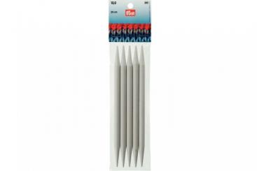 Strumpfstricknadeln Prym 20 cm - 10,0 mm Grau KST 