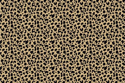 Fleece-Stoff - Leopard