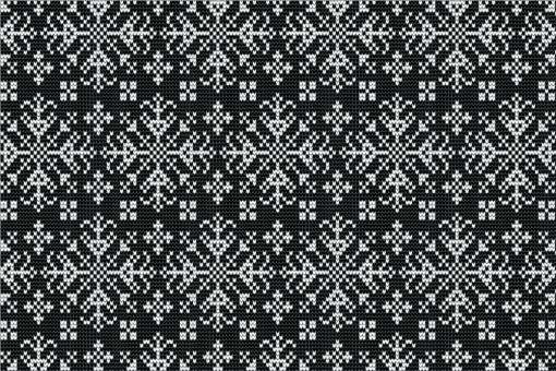 Dekostoff  - Collection Norway - Snowflake