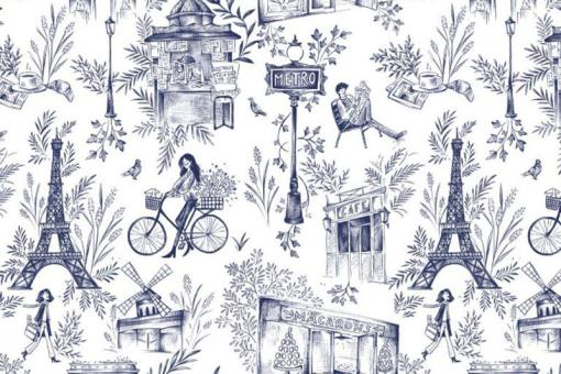 Viskosestoff - Toile Amelie