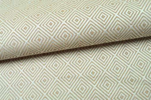 Outdoor-Jacquard Dralon® - Raute - Beige