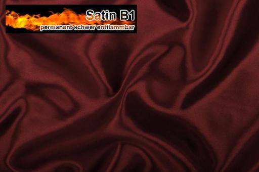 Satin - permanent schwer entflammbar B1