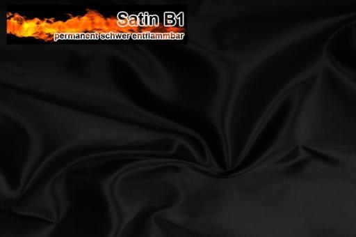 Satin - permanent schwer entflammbar B1