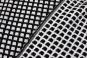 Strickstoff Viskose - Black and White Cubes