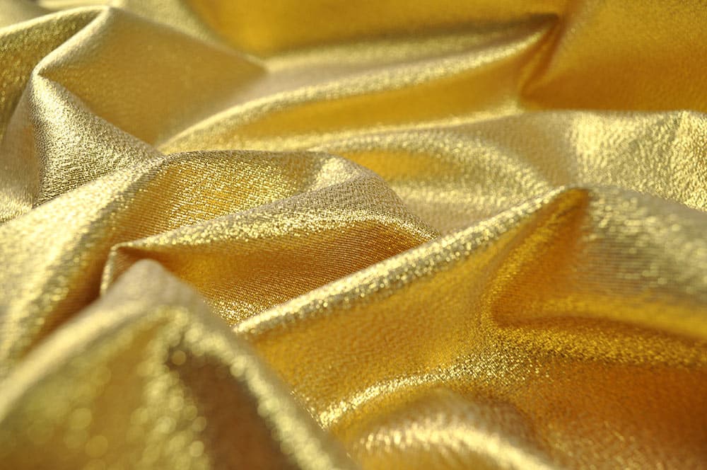 Bild: Lurex Stoff Gold