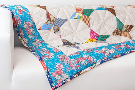 Bild: Patchwork Decke